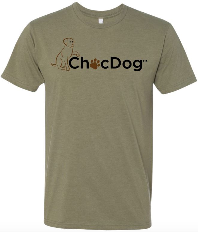 Choc Dog T-Shirt Desert Sand